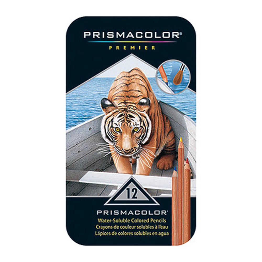Prismacolor, Colored Pencils, Art & School, Watercolor, 12 Set, 81475
